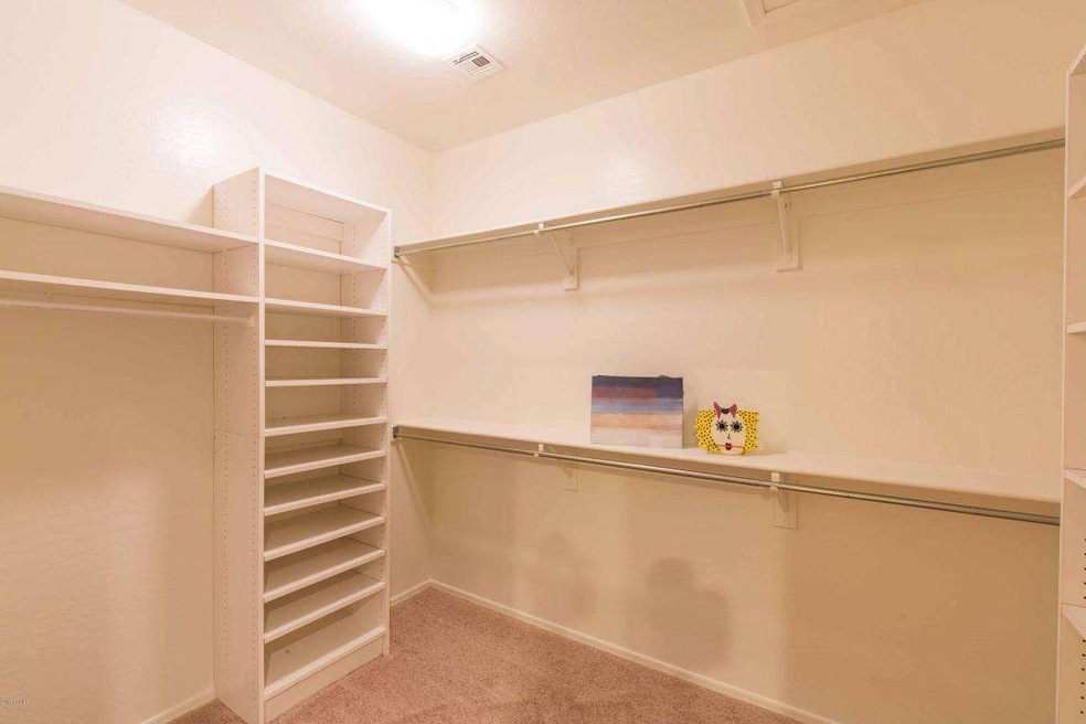 Master closet