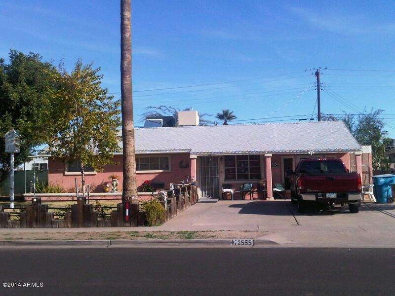 front of home