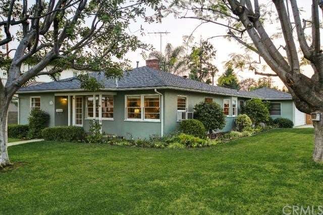 Side view of home.