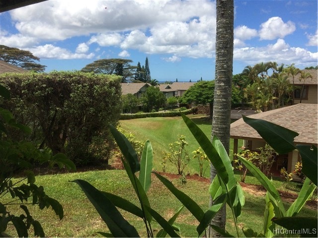 View from your living room and front door