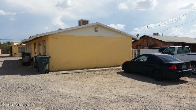 Front of property and parking