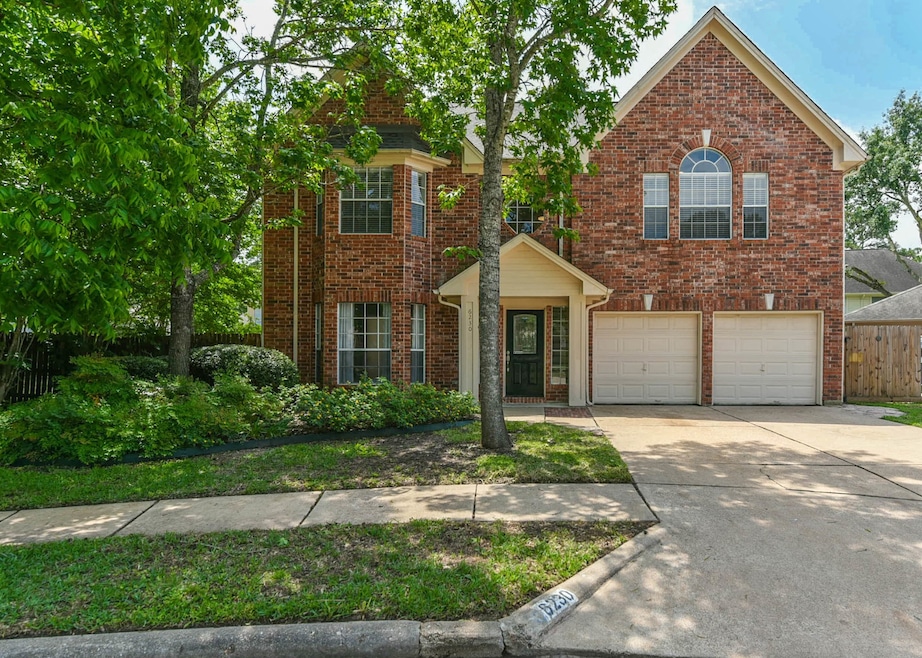 Spacious two-story family home on cul-de-sac surro