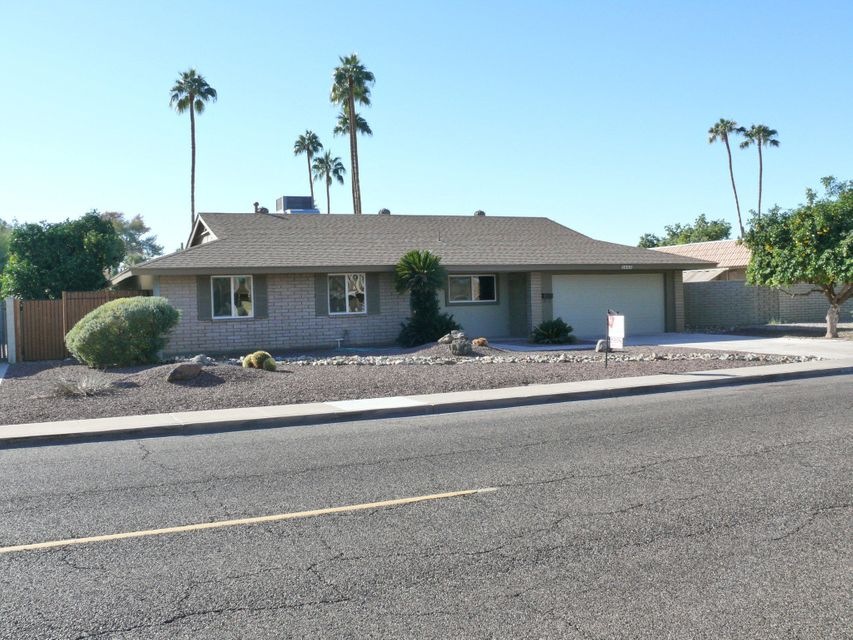 Front view of the house from Cholla St