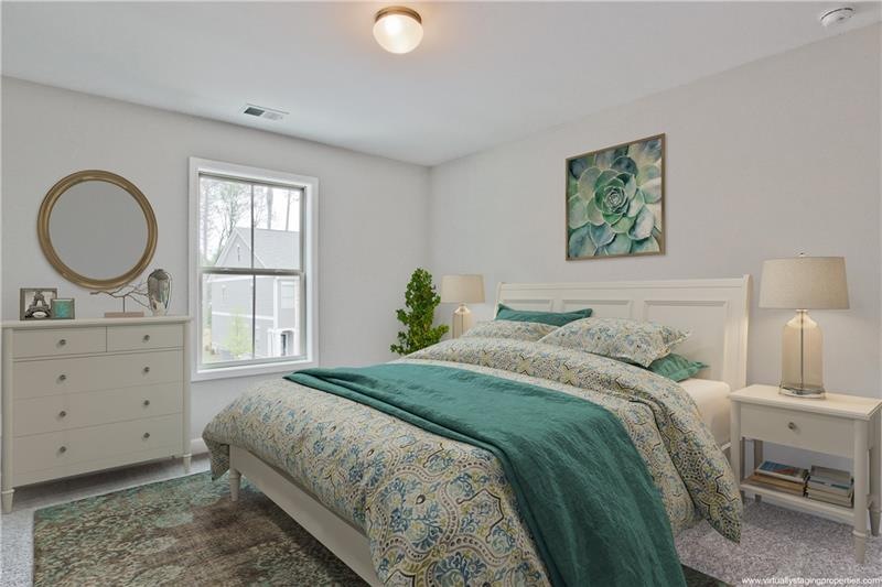 Beautiful end unit-Master bedroom in this spacious
