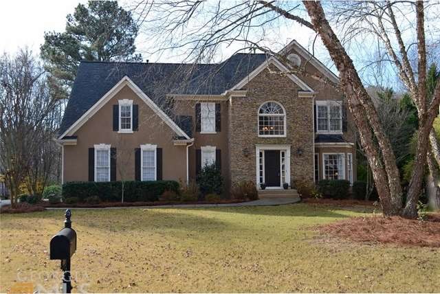 Gorgeous Hardcoat Stucco and Stacked Stone Home on