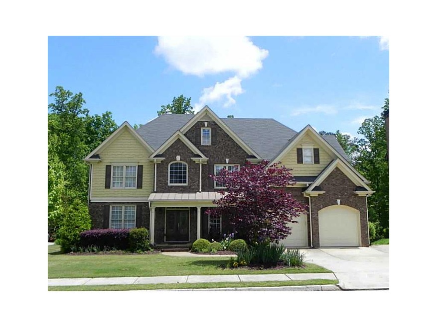 Exterior Front. Three sided brick home on a premiu
