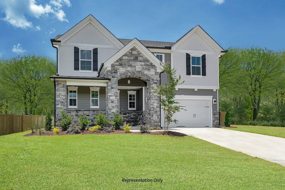 The Cary French Country by New Home Inc
