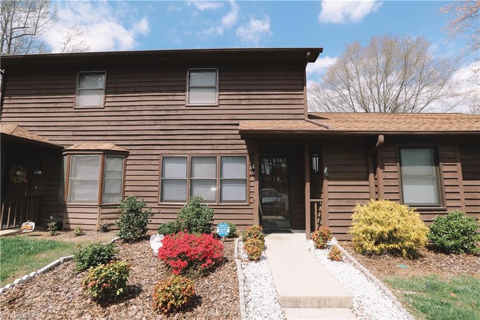 Welcome to 3103 Rockingham!  Lovely front walk and landscaping invite you inside.