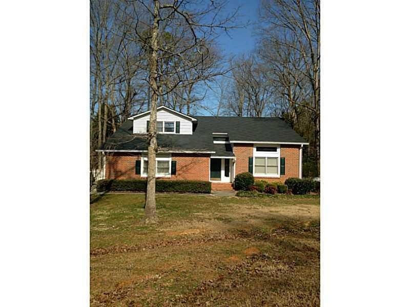 Exterior Front. Brick and Vinyl home situated on 2