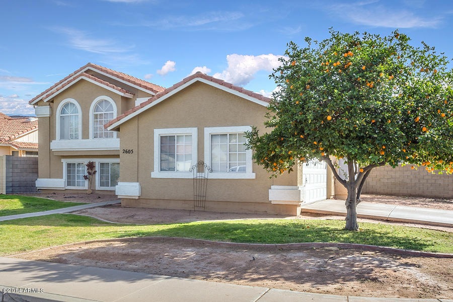 Corner Lot with 2 Car Garage