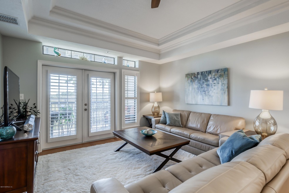 Great room with french doors