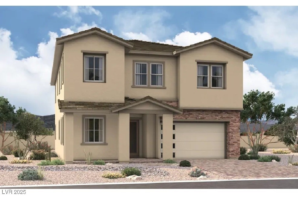 Sage II Plan - Elevation B ~ Rendering ~