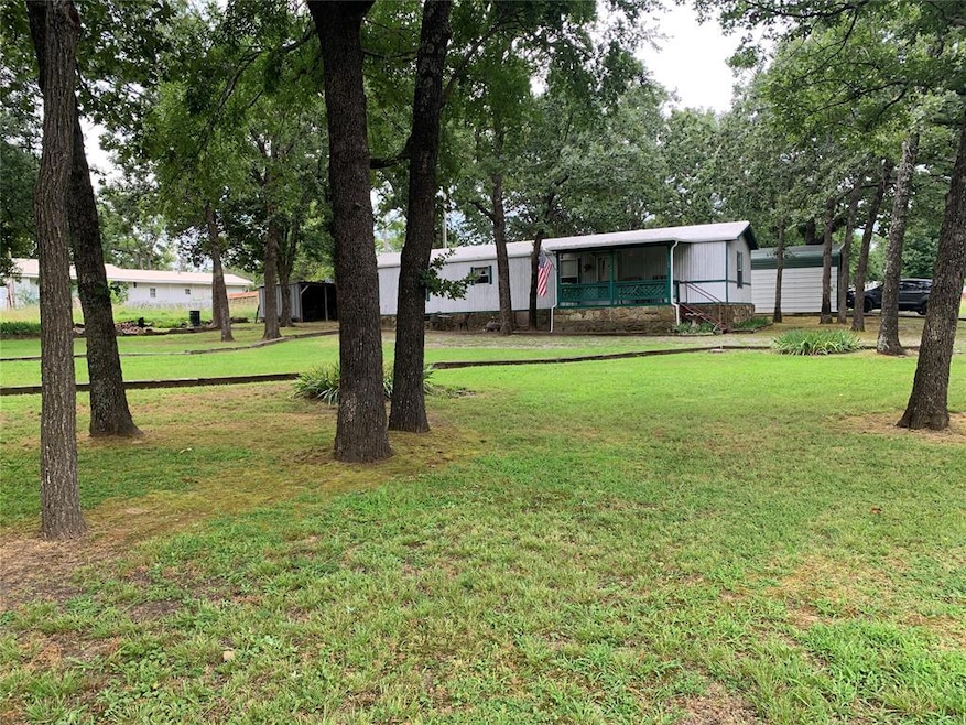 View of green lawn
