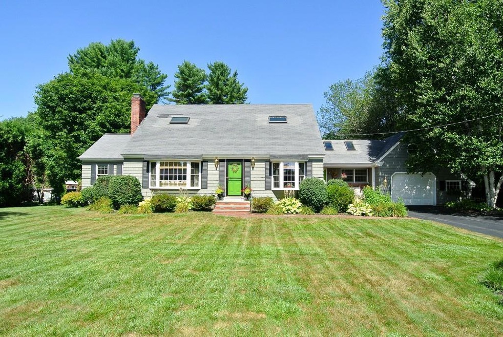 Mature landscaping