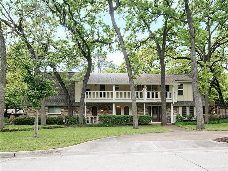 Ideal Colleyville location with a circular drive in front of home for extra parking, and class 4 roof installed 2020.