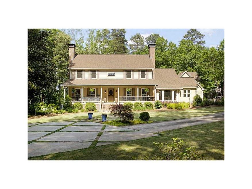 Exterior Front. Set back beautifully from Bowen Ro