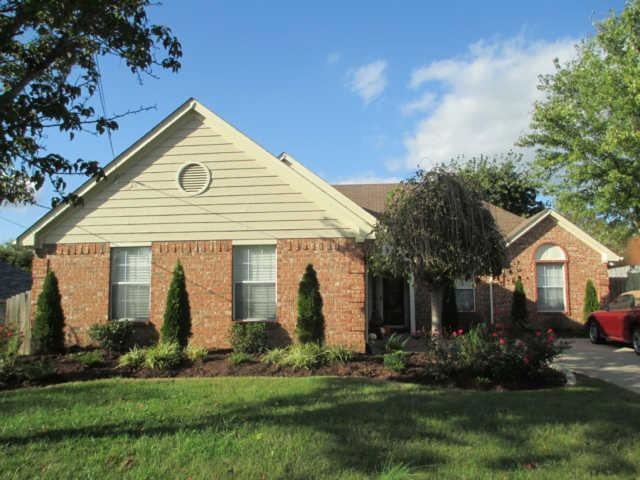Nicely landscaped, well maintained home