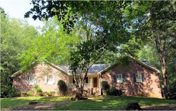 Exterior Front. Four-side brick ranch on 2.53 acre