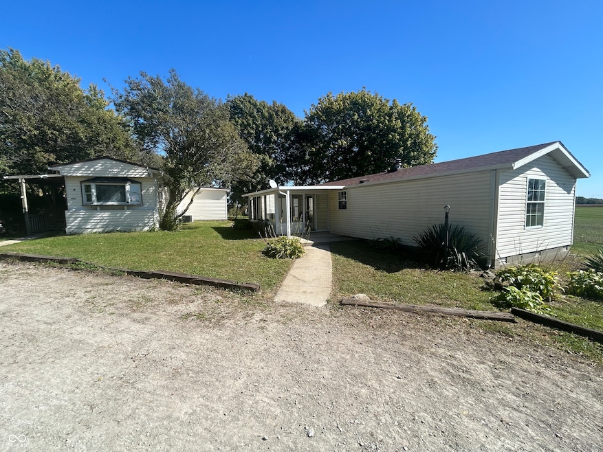 2 Bedroom Modular Home on right with permanent foundation