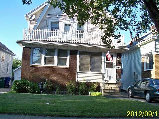 Exterior Front. Lower Unit has enclosed front porc
