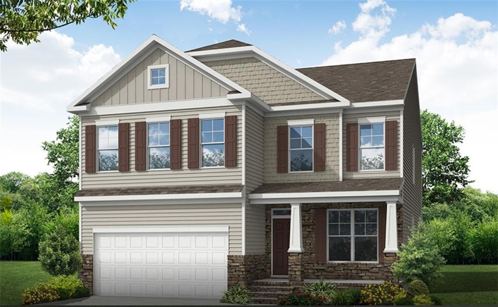The Drexel is a two-story, four-bedroom, two-and-a