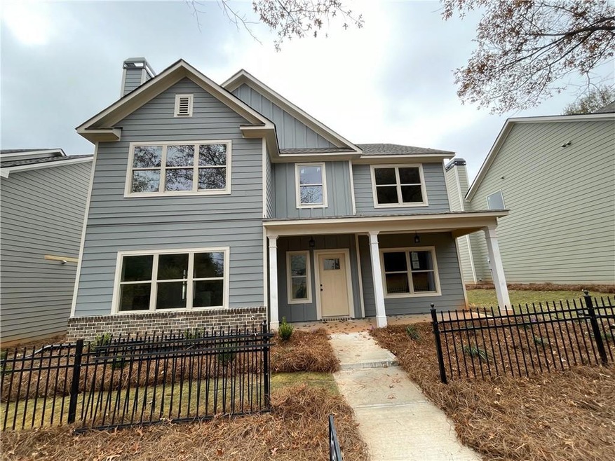 View of front of property with a porch