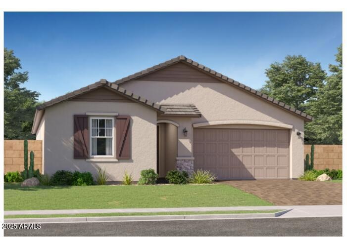 Belmont French Country Elevation