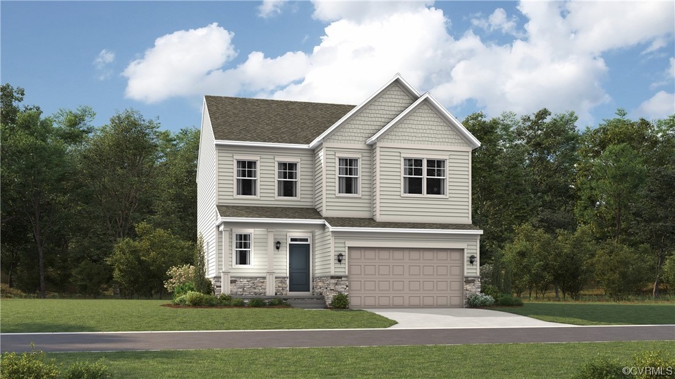 Builder images of a previously built decorated model, finishes, available options and layout can differ in actual home