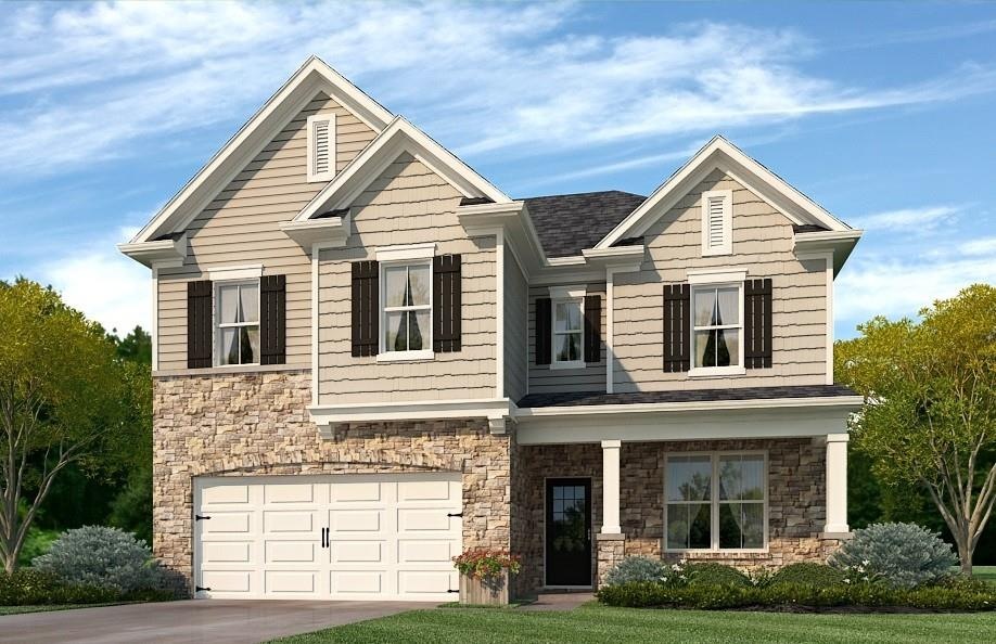 Color Rendering of Plan & Elevation