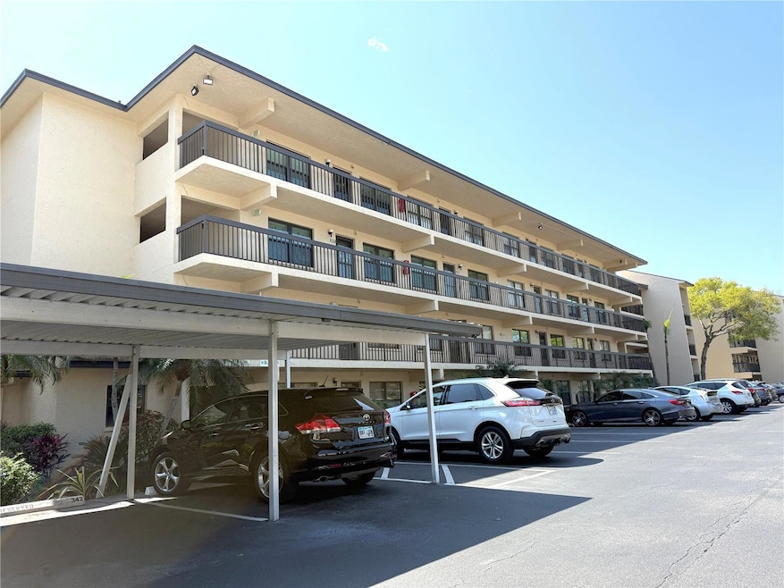 Front of building