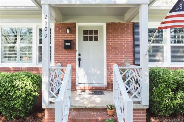 Welcome home. Solid new front door.