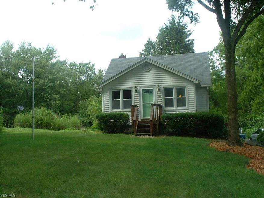 Front view of house