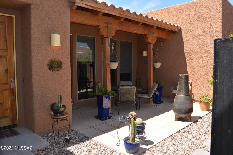 Patio and Entry Area