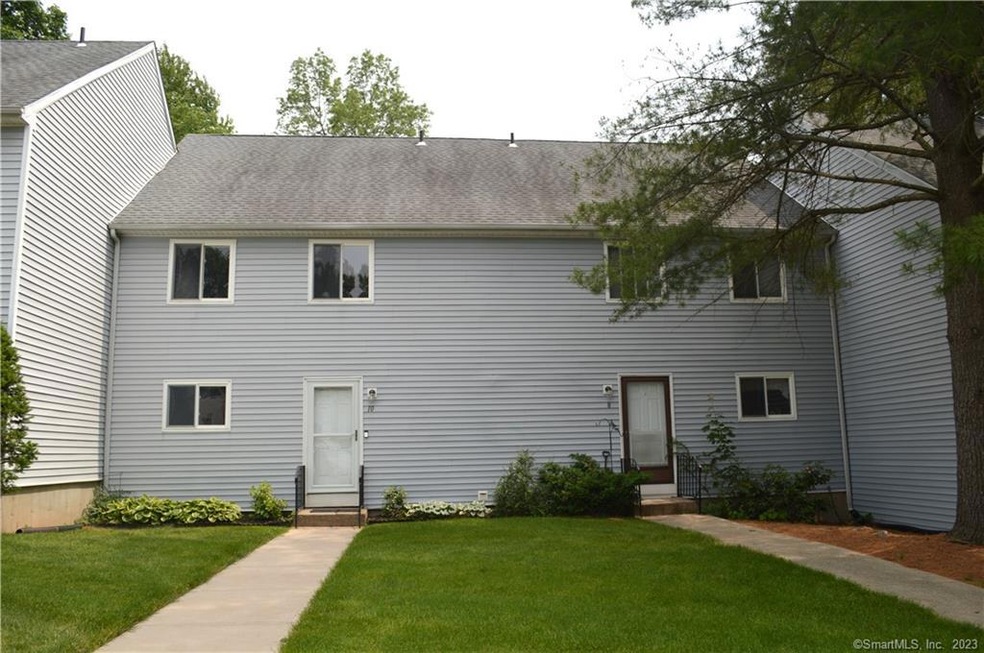 front of unit