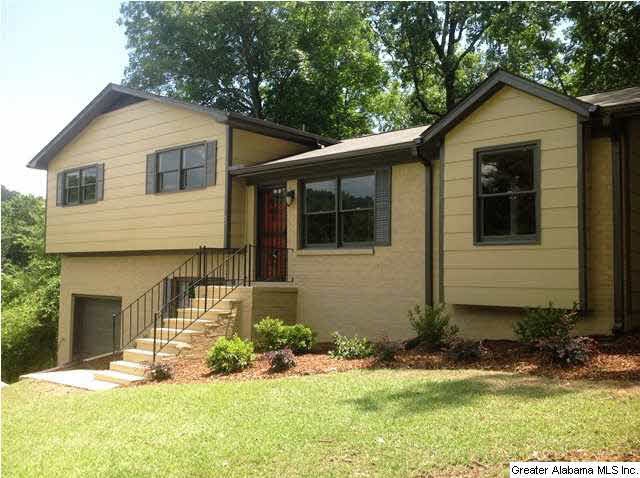 Freshly painted exterior with new roof
