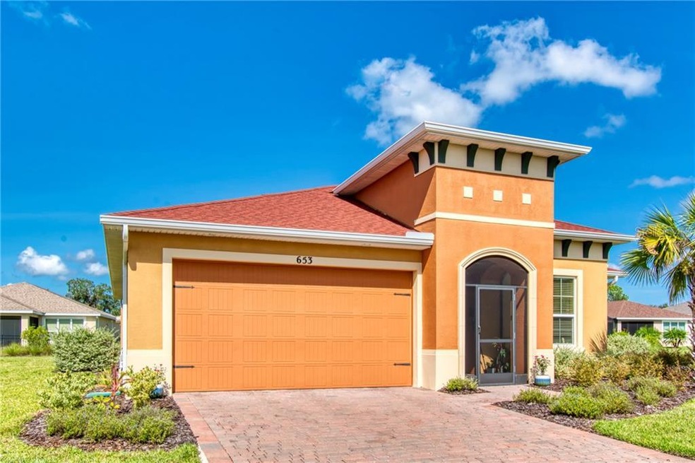 Terrific Cabella Model on oversized lot in Treviso with water view from front study!