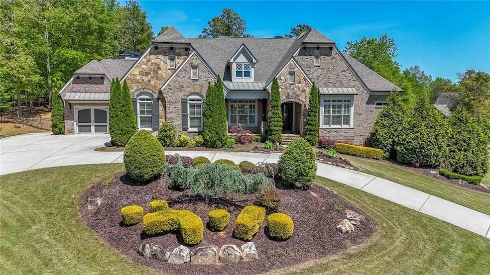 Gorgeous fours sides brick and stone estate in pre