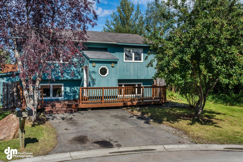 Front of Home with Deck