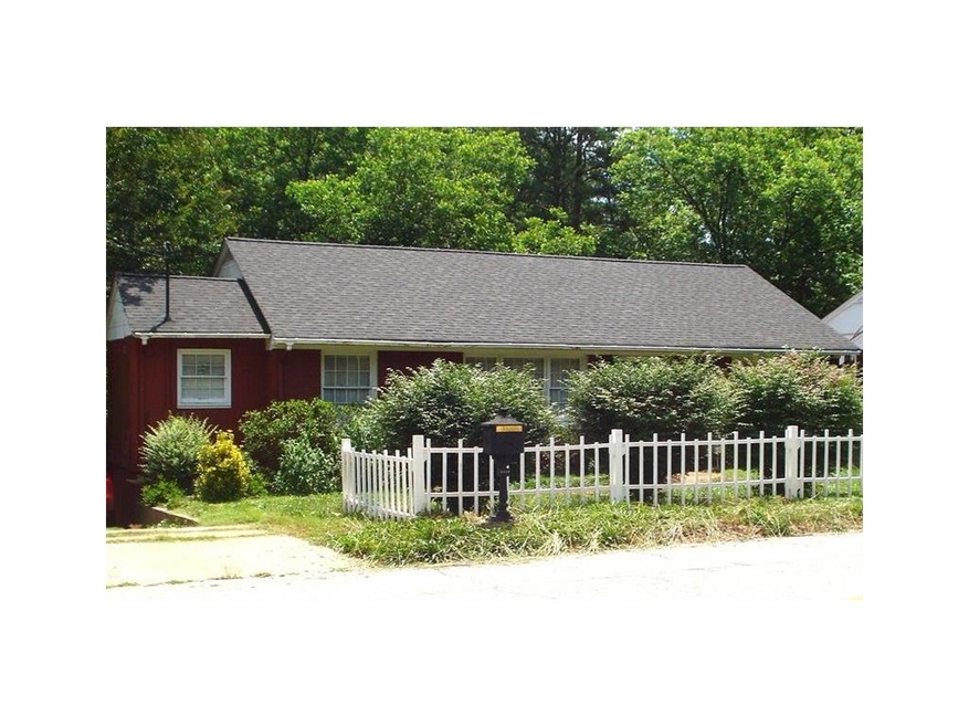 Complete with white picket fence!