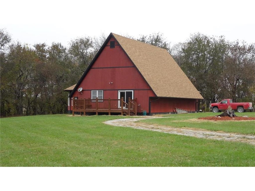 There is a 1 car attached garage, plus the 2 car d
