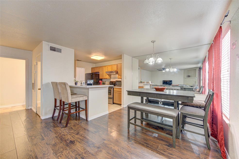 Kitchen and Dining area.