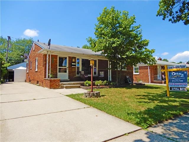 BEECH DALY AREA CLEAN 3 BEDROOM BRICK RANCH
