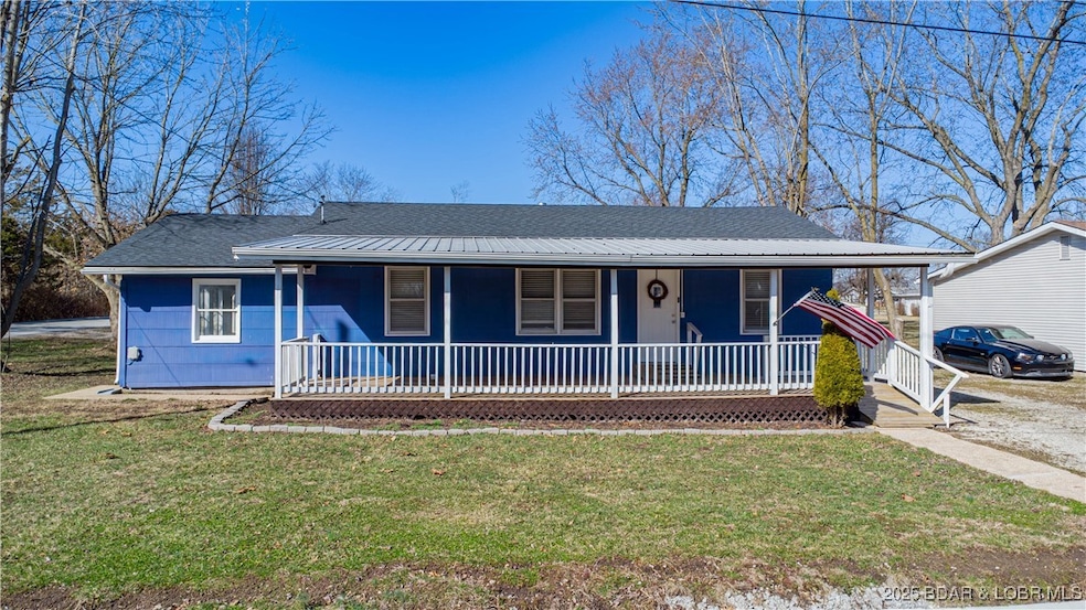 Home on flat corner lot