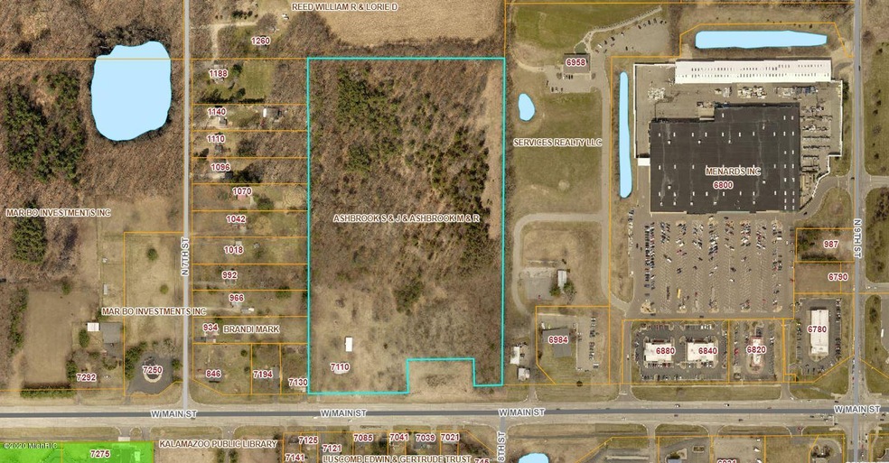 Site Plan_7110 Main_Kalamazoo