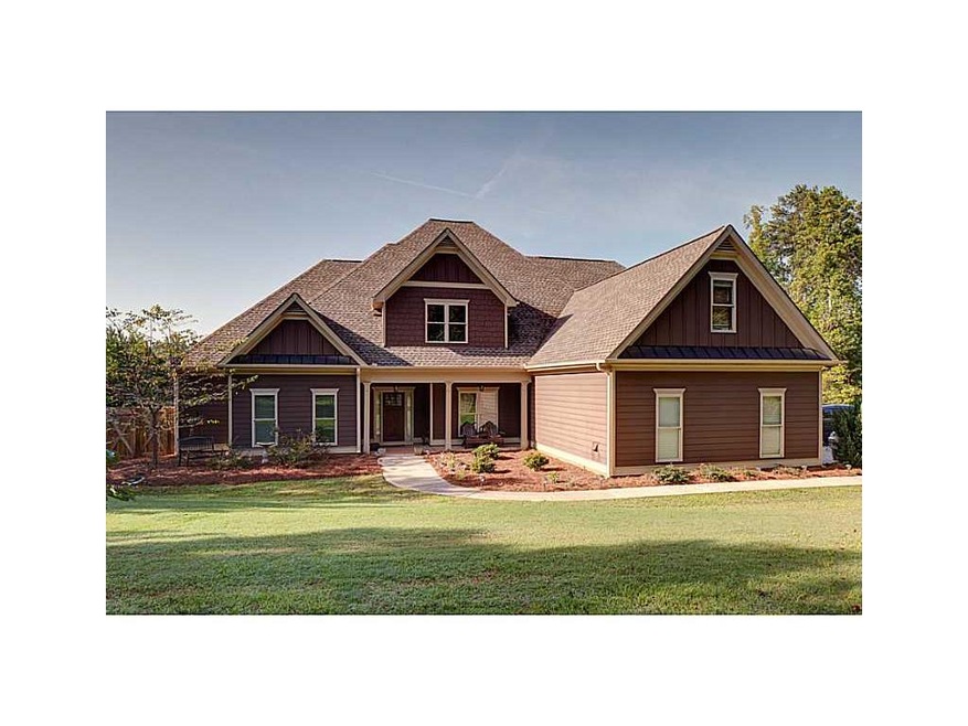Exterior Front. Beautiful craftsman-front of house