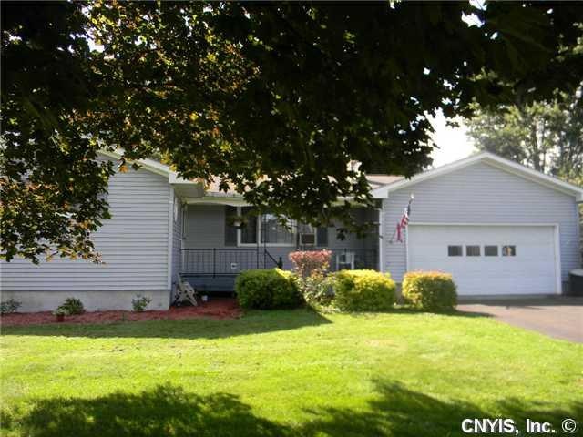 Exterior Front. One level living, larger that it a