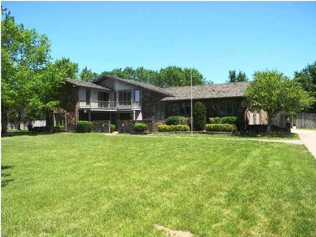 FRONT OF HOME, SITUATED ON JUST UNDER 2 ACRES