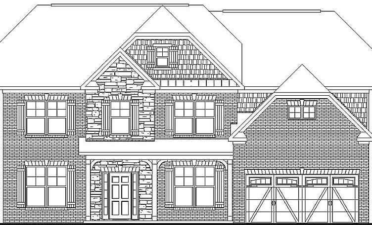 Exterior Front. Drawing