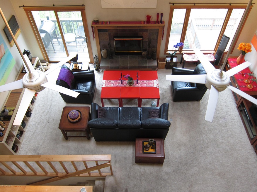 Living room from loft