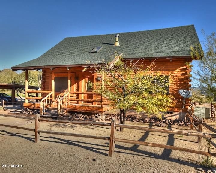 Quaint Log Cabin Home